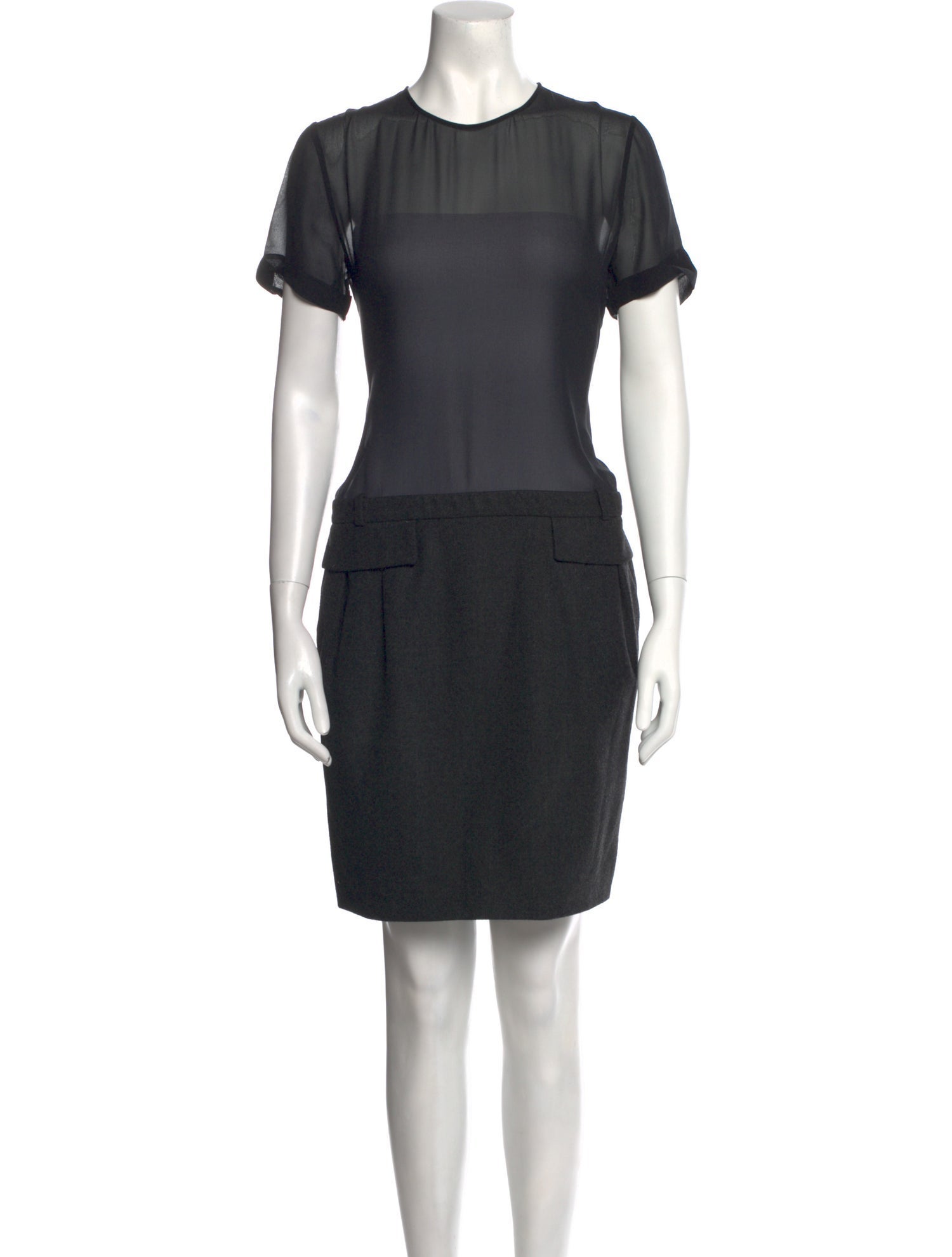 Gucci Wool Knee-Length Dress